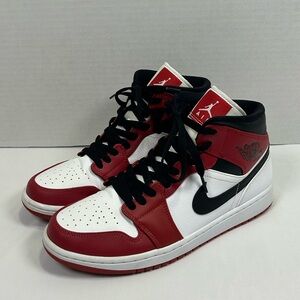 Nike Air Jordan 1 Chicago 2020 Mid Size 9 BRED 554724-173